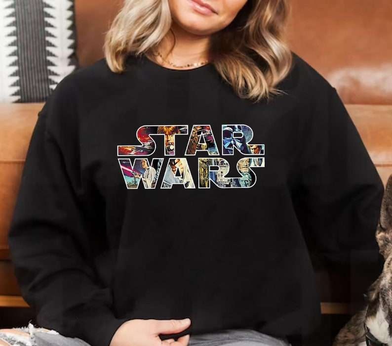 Star Wars Sweatshirt Logo T Shirt