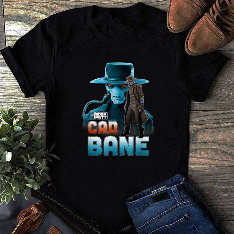 Star Wars The Book Of Boba Fett Cad Bane T-shirt