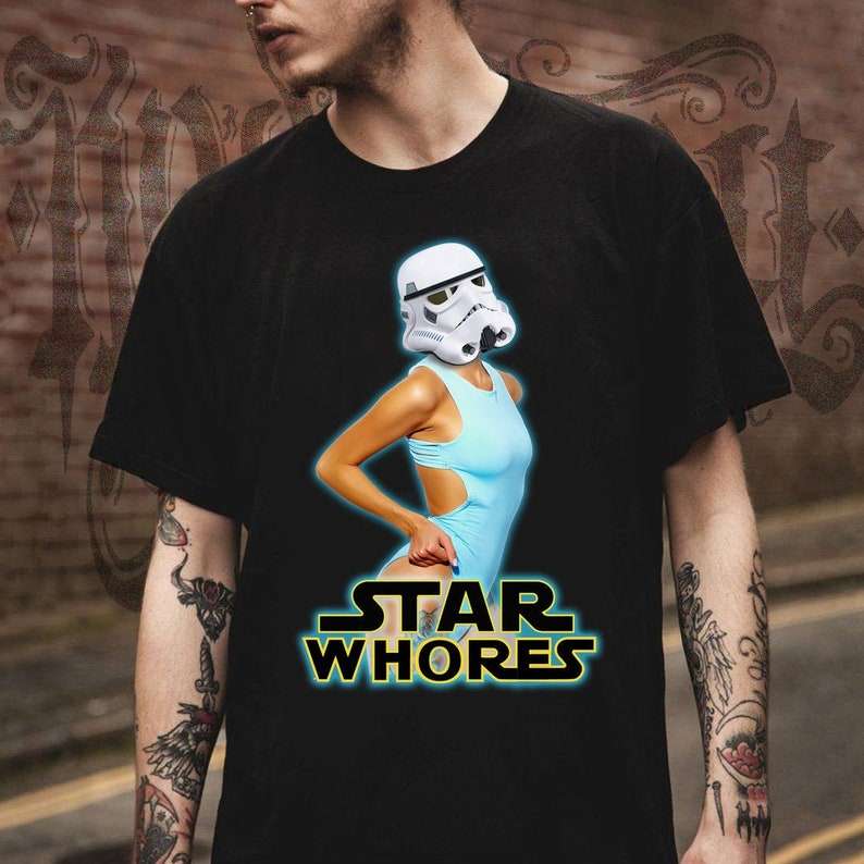 Star Whores Grapichs T-shirt