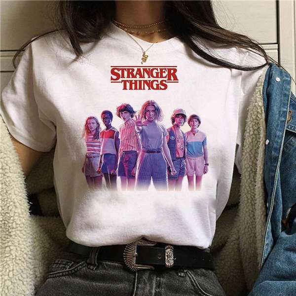 Stranger Things 4 Letter T-shirt