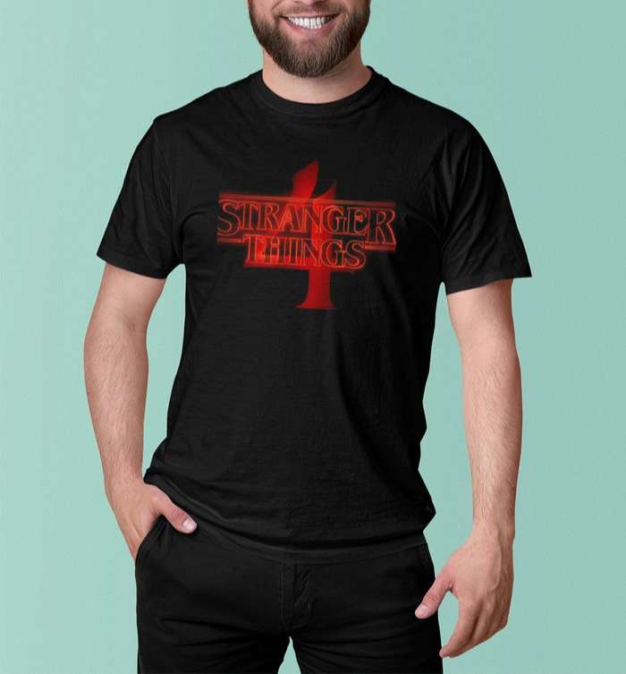 Stranger Things Season 4 Logo T-shirt