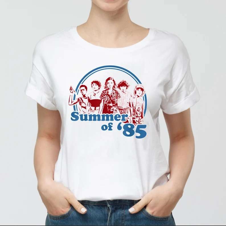 Stranger Things Summer Of 85 Group Unisex Shirt