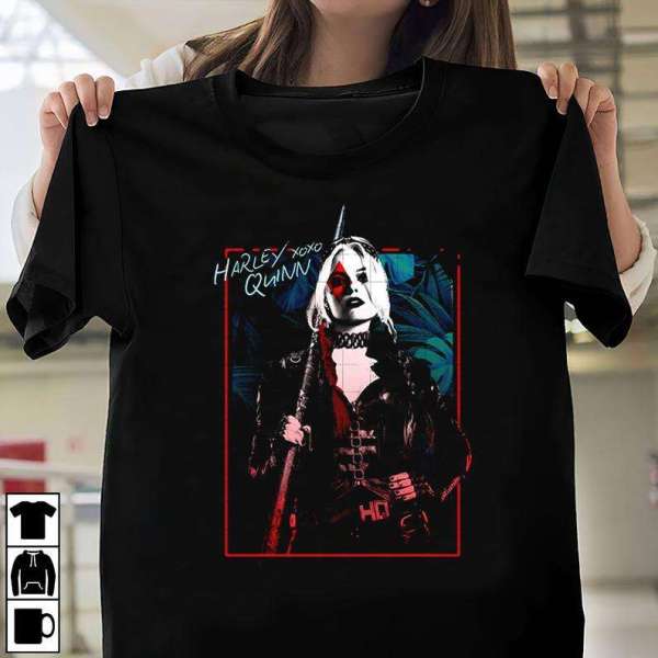 Suicide Squad Movie Harley Quinn Xoxo T Shirt Merch