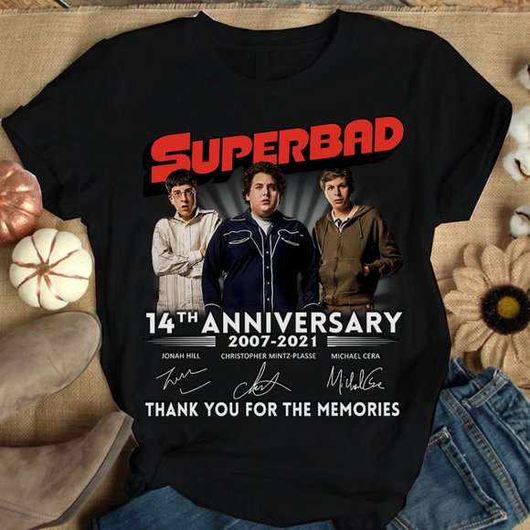 Super Bad 14th Anniversay Fan T-shirt