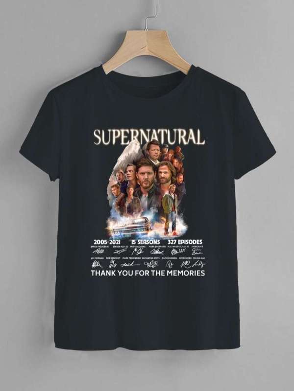 Supernatural Signatures T Shirt Merch