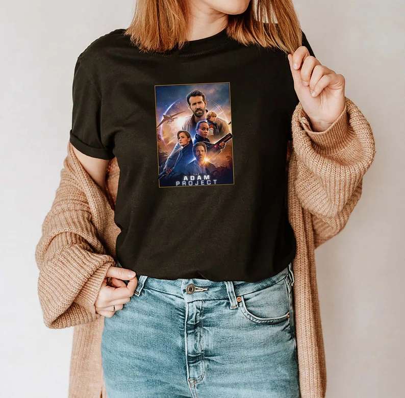 The Adam Project Movie T Shirt Ryan Reynolds Merch