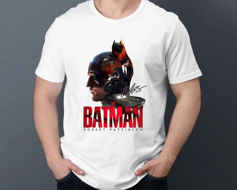 The Batman Robert Pattinson Signature Shirt