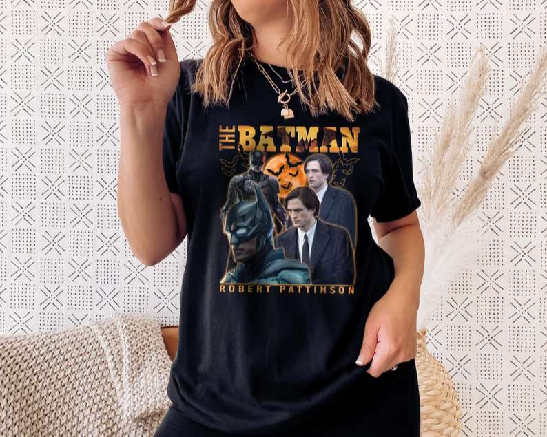 The Batman Robert Pattinson T Shirt Merch