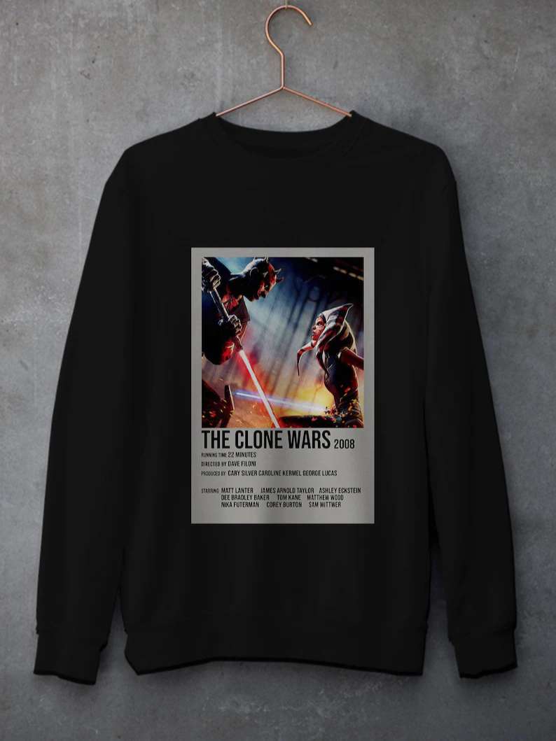 The Clone Wars Sweatshirt Star Wars T-shirt