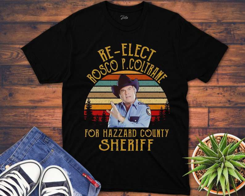 The Dukes Of Hazzard T Shirt Re Elect