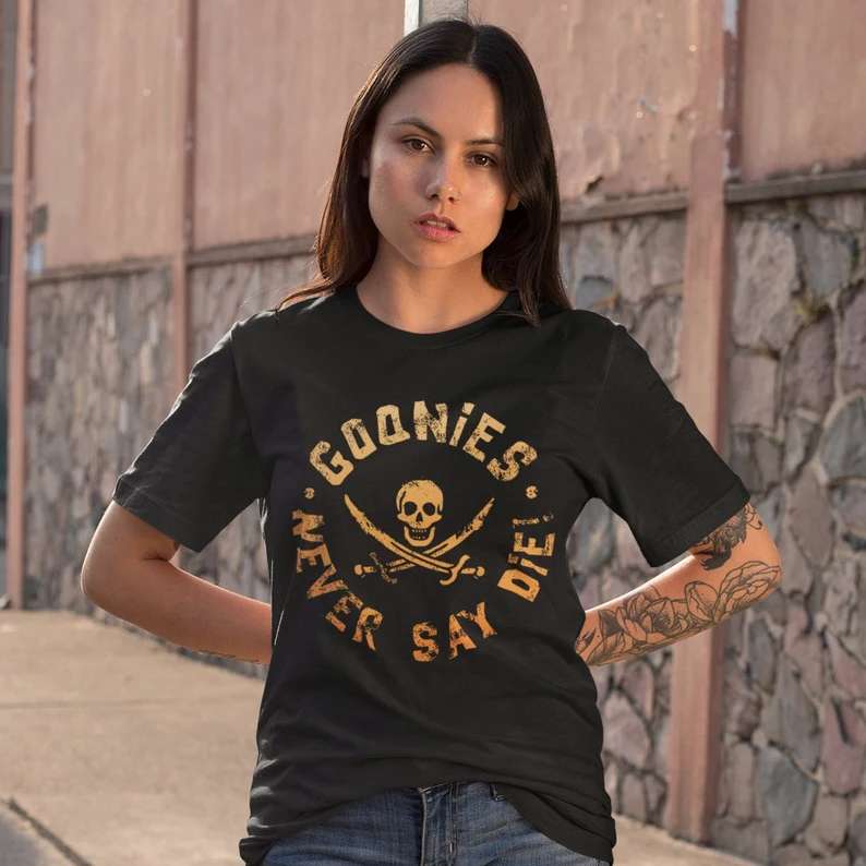 The Goonies Never Say Die T-shirt