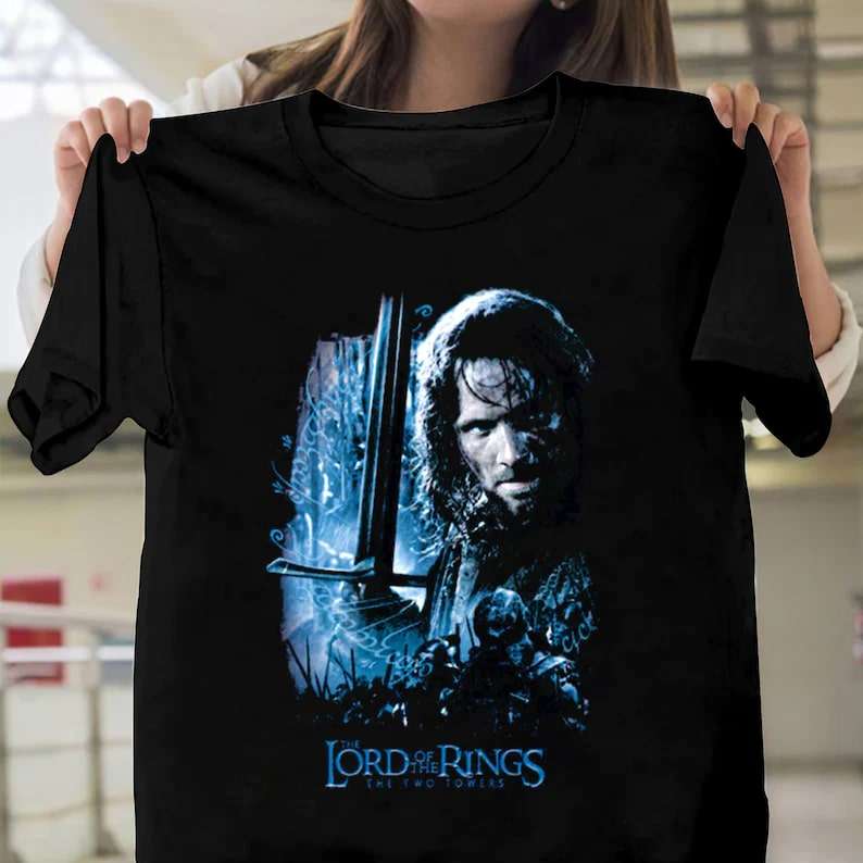 The Lord Of The Rings Aragorn King In The Making Licensed Adult T-shirt