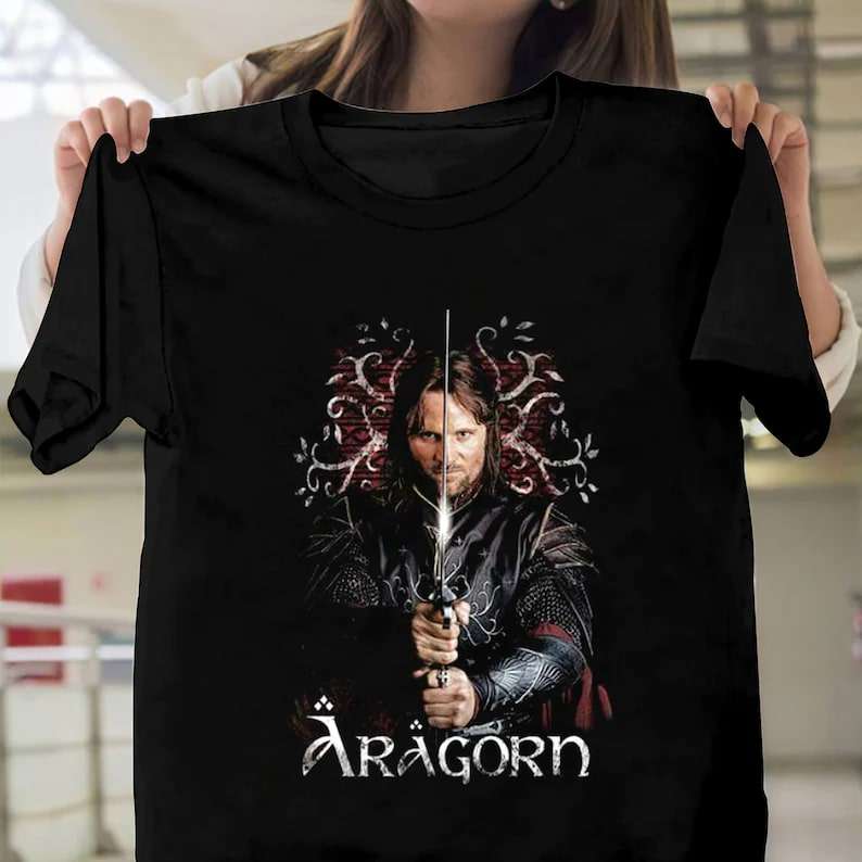 The Lord Of The Rings Aragorn Ranger Of The North Graphic T-shirt