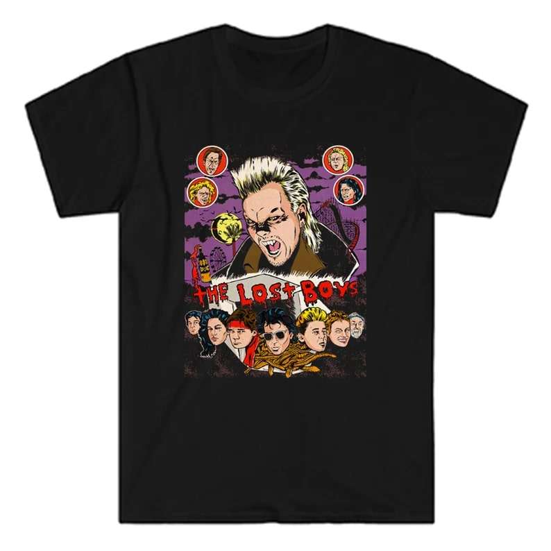 The Lost Boys 80s Horror Vampire T-shirt