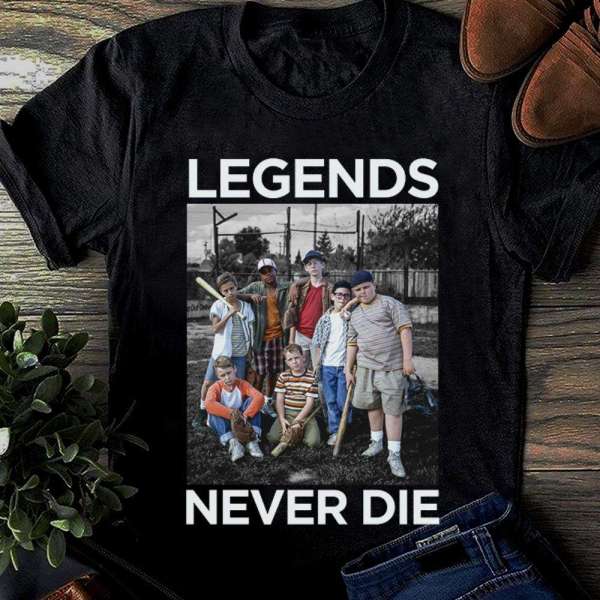 The Sandlot Legends Never Die Graphic T Shirt