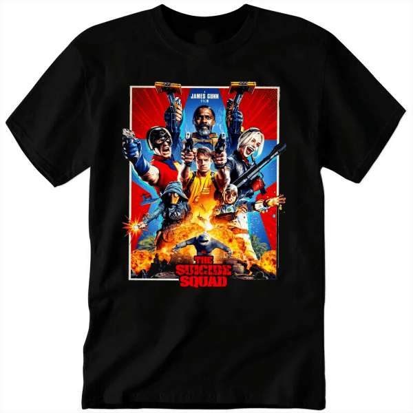 The Suicide Squad 2021 T Shirt Merch