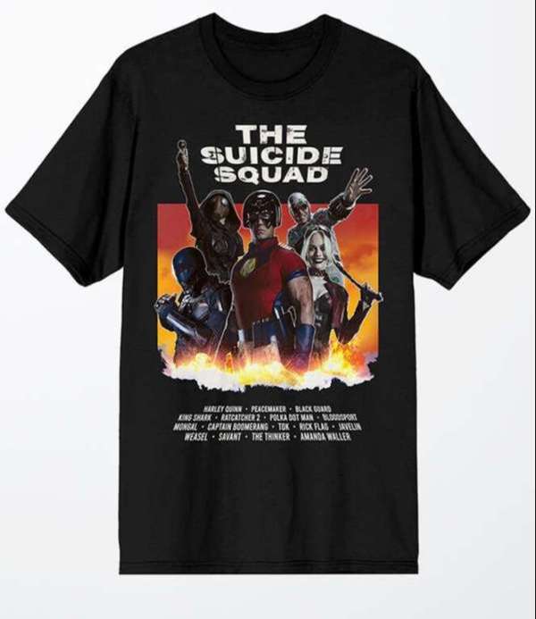 The Suicide Squad T Shirt Merch