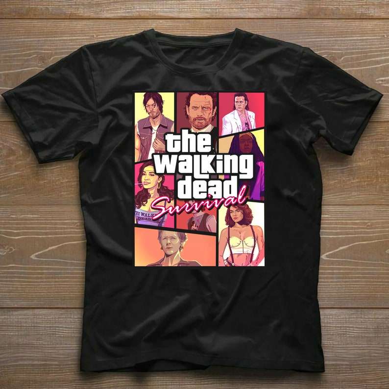 The Walking Dead Retro T-shirt