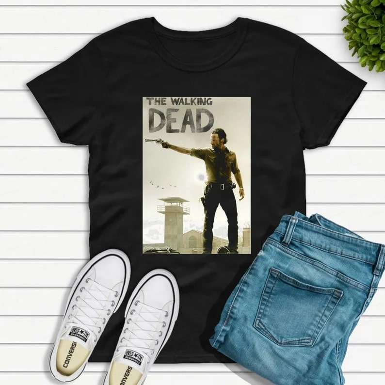 The Walking Dead Rick Funny Hipster Unisex T-shirt