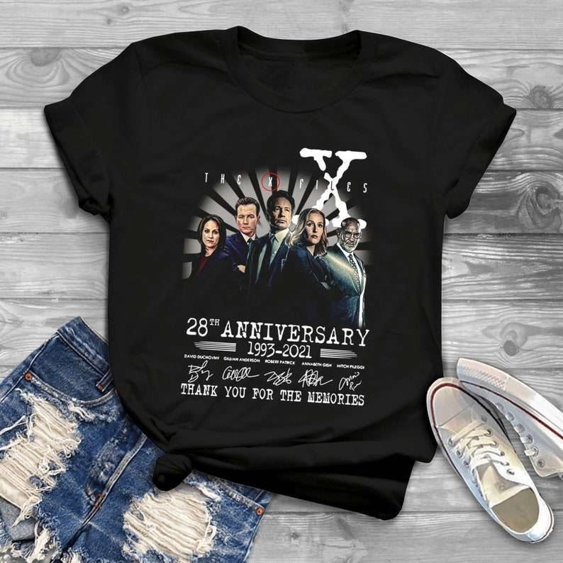 The X Files Movies 28th Anniversary T-shirt