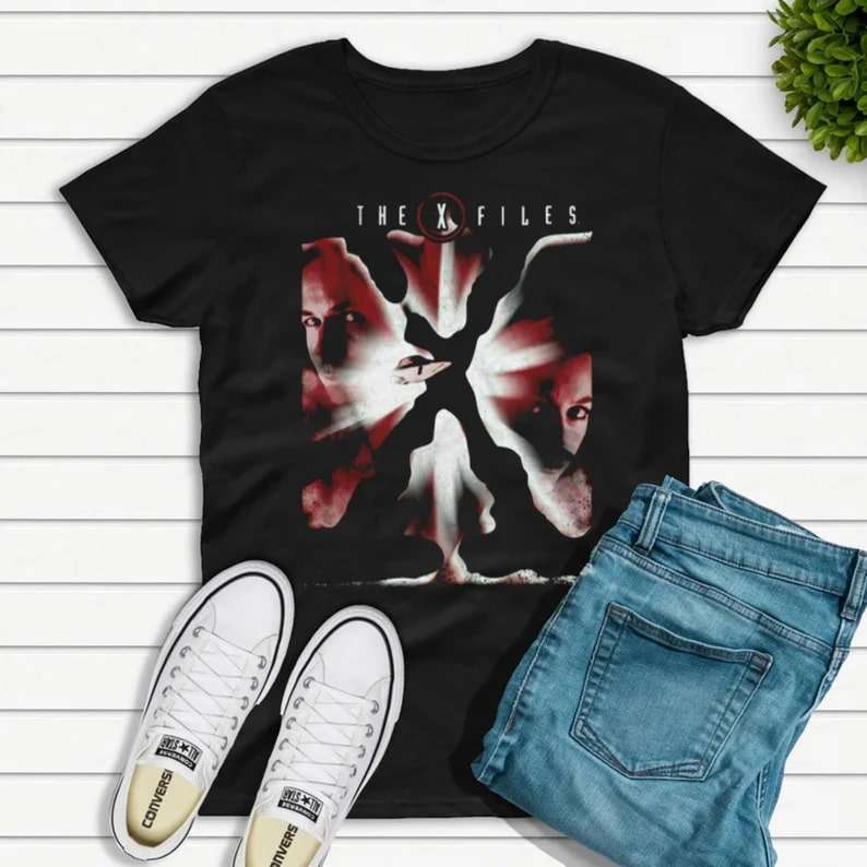 The X Files Red X T Shirt