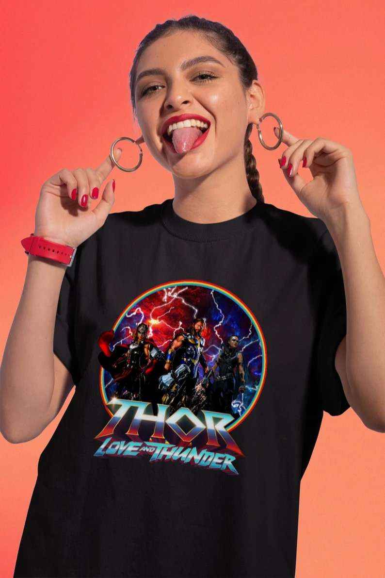 Thor Love And Thunder Black Shirt