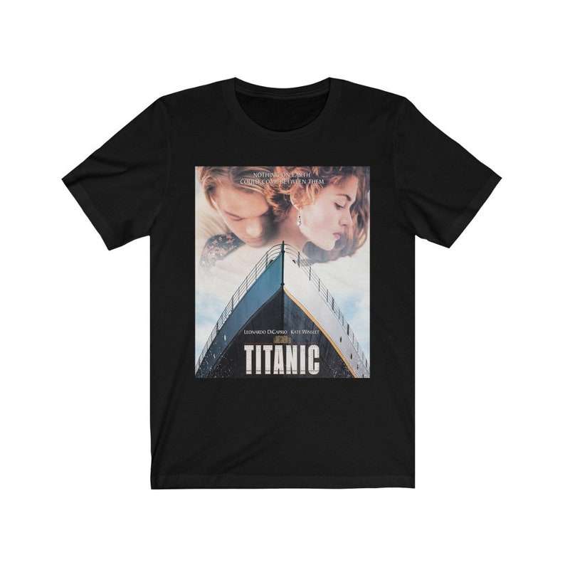 Titanic 1997 Leonardo Dicaprio Vintage Retro Inspired T-shirt