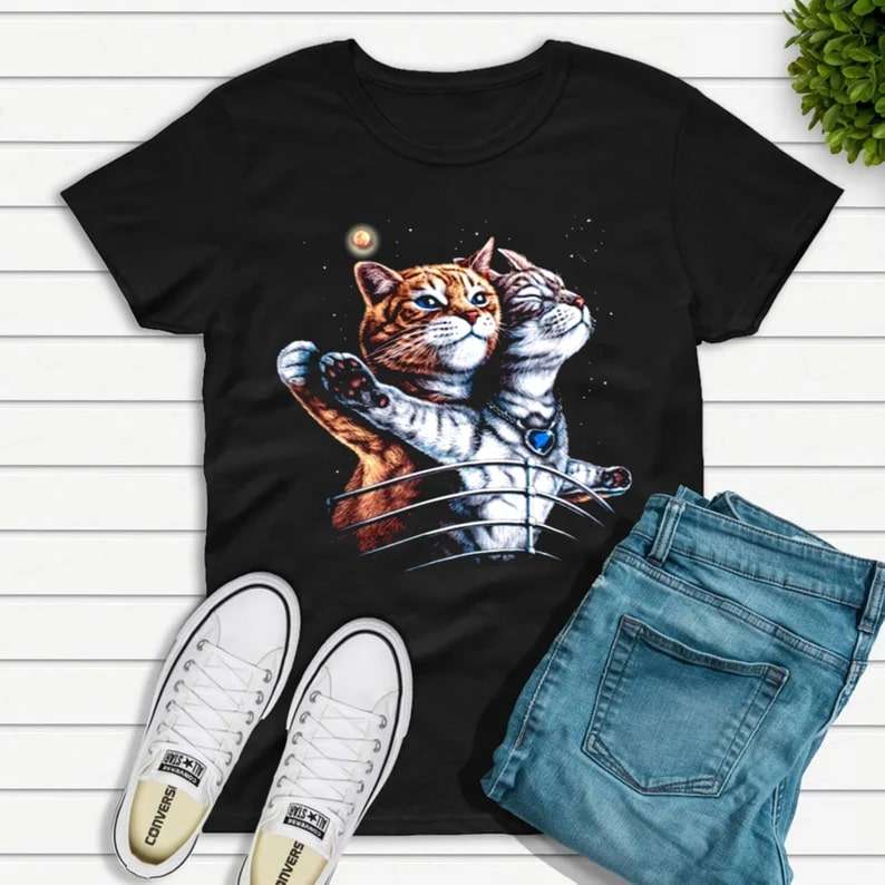 Titanic Cat Funny Cat Lover Men Women T-shirt