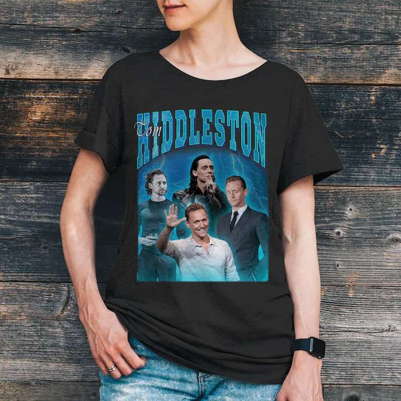 Tom Hiddleston Vintage 90s Unisex T-shirt