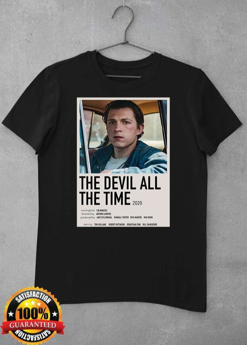 Tom Holland The Devil All The Time Polaroid Posters Classic T-shirt