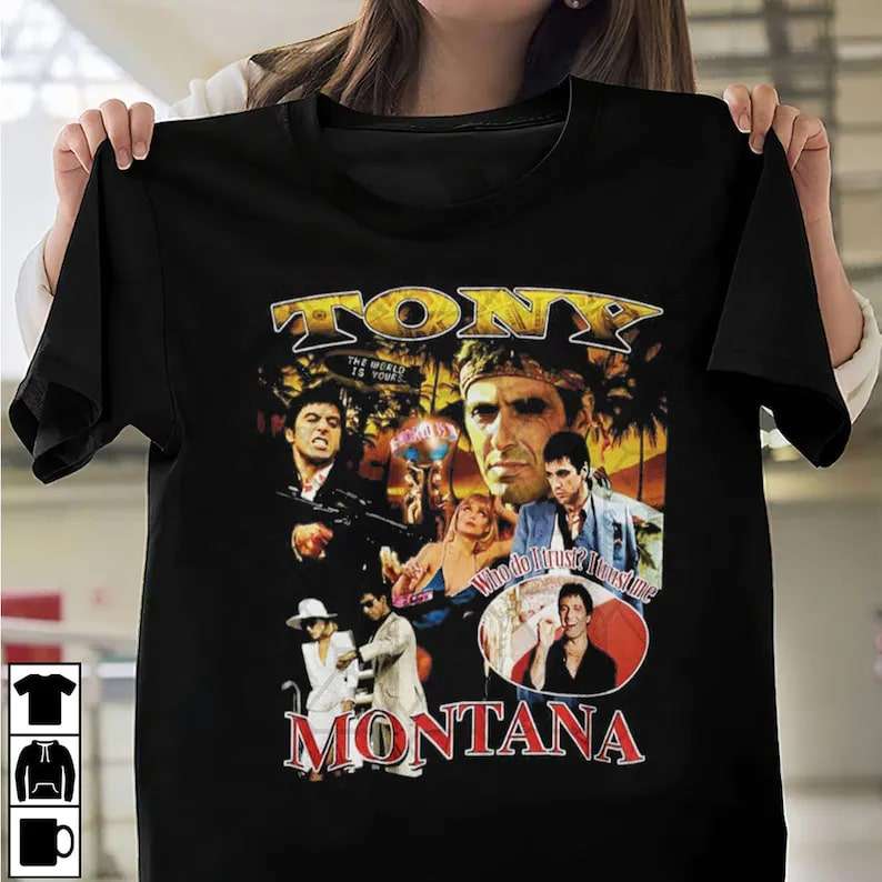 Tony Montana Scarface Unisex T-shirt