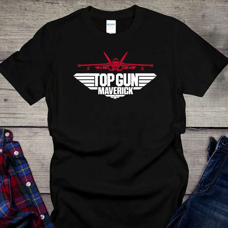 Top Gun Maverick Fighter Jet T-shirt