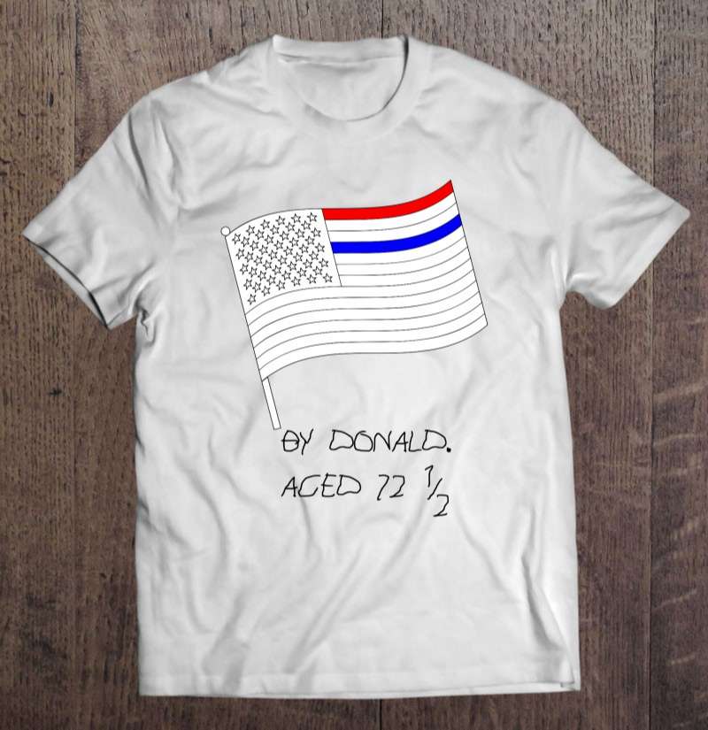 Trump Flag Wrong Color American Flag Meme T-shirt