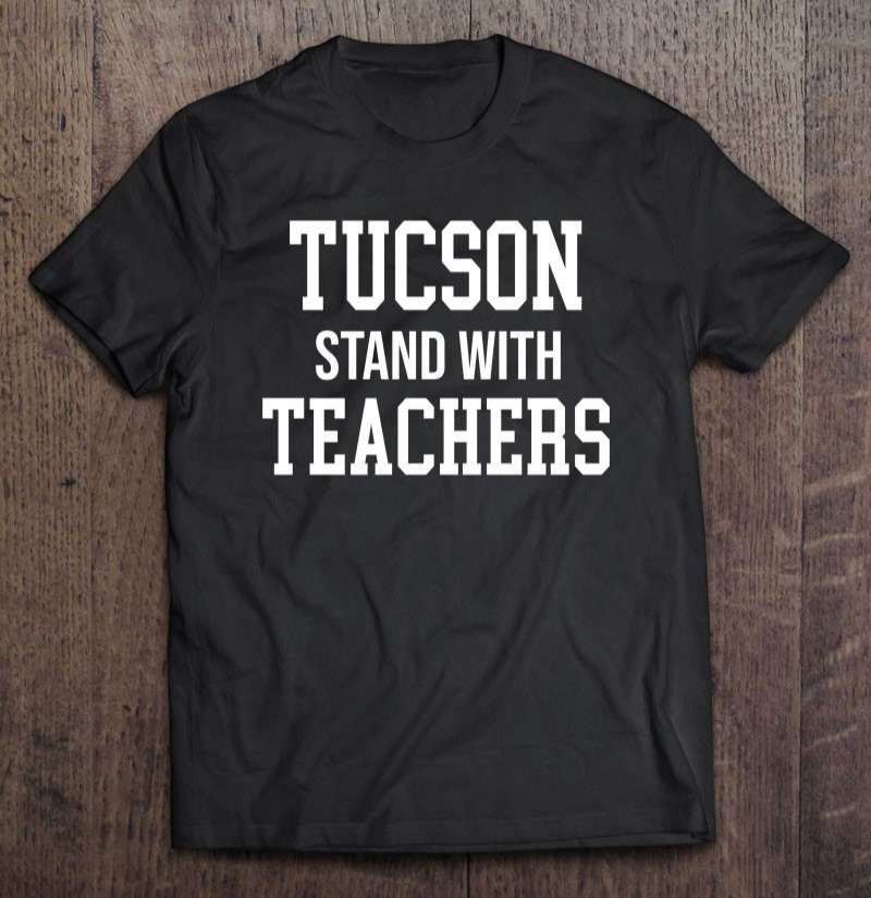 Tucson Arizona Teacher Red For Ed T-shirt