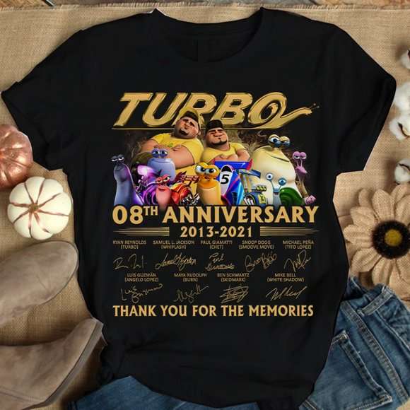 Turbo 8th Anniversary Signature T-shirt