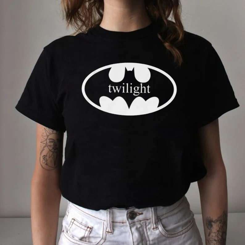 Twilight Batman Logo T-shirt