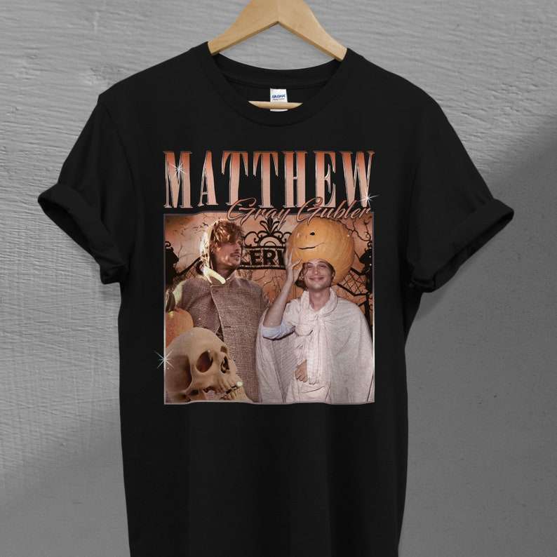 Vintage Matthew Gray Gubler Homage T-shirt