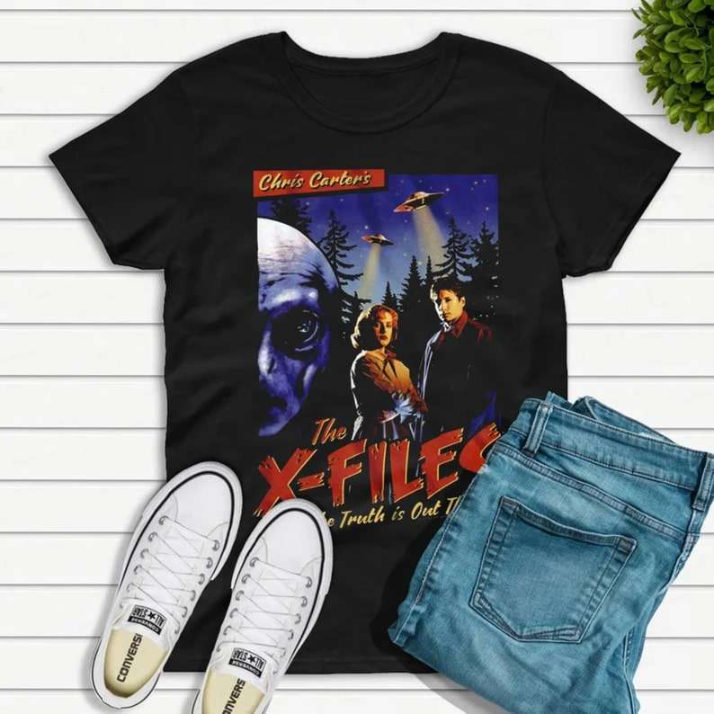 Vintage Poster The X-files The Truth Is Out There T-shirt