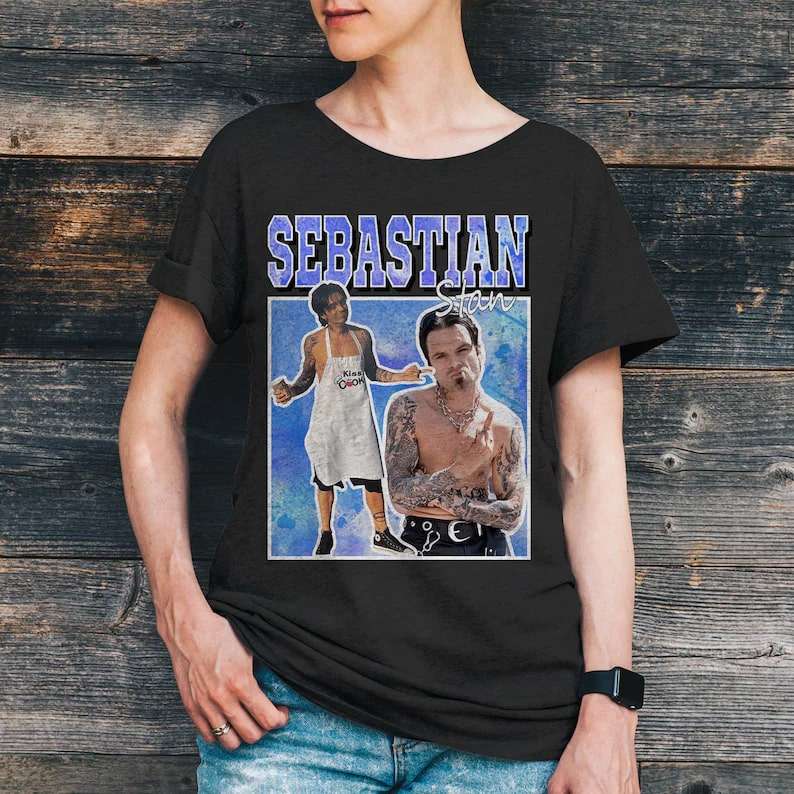 Vintage Styles Sebastian Stan Funny T-shirt