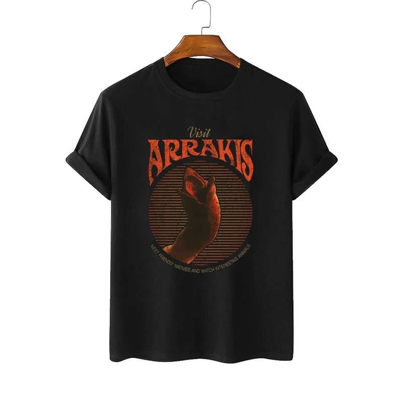 Visit Arrakis Sandworms Dune Harkonnen Spice T-shirt