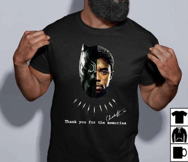 Wakanda Forever Thank You For The Memories T Shirt Merch