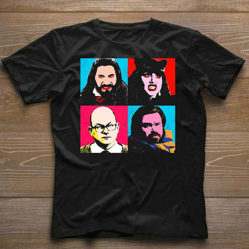 What We Do In The Shadows Nadja Colin Retro T-shirt