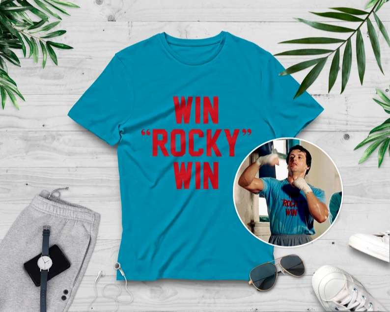 Win Rocky Win Rocky Balboa Sylvester Stallone T-shirt