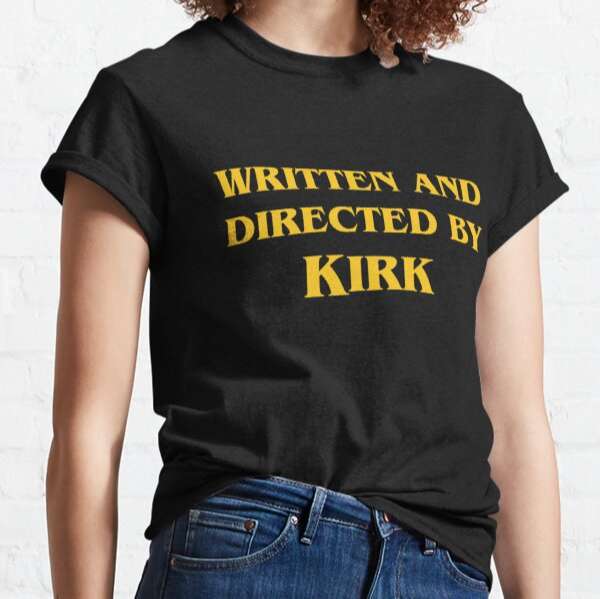 Written And Directed By Kirk Gilmore Girls T-shirt