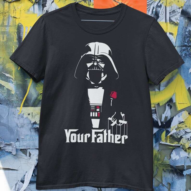 Your Father Darth Vader T-shirt Anakin Skywalker Star Wars Movie