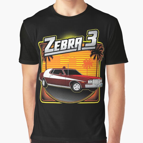 Zebra 3 Street Machine T-shirt