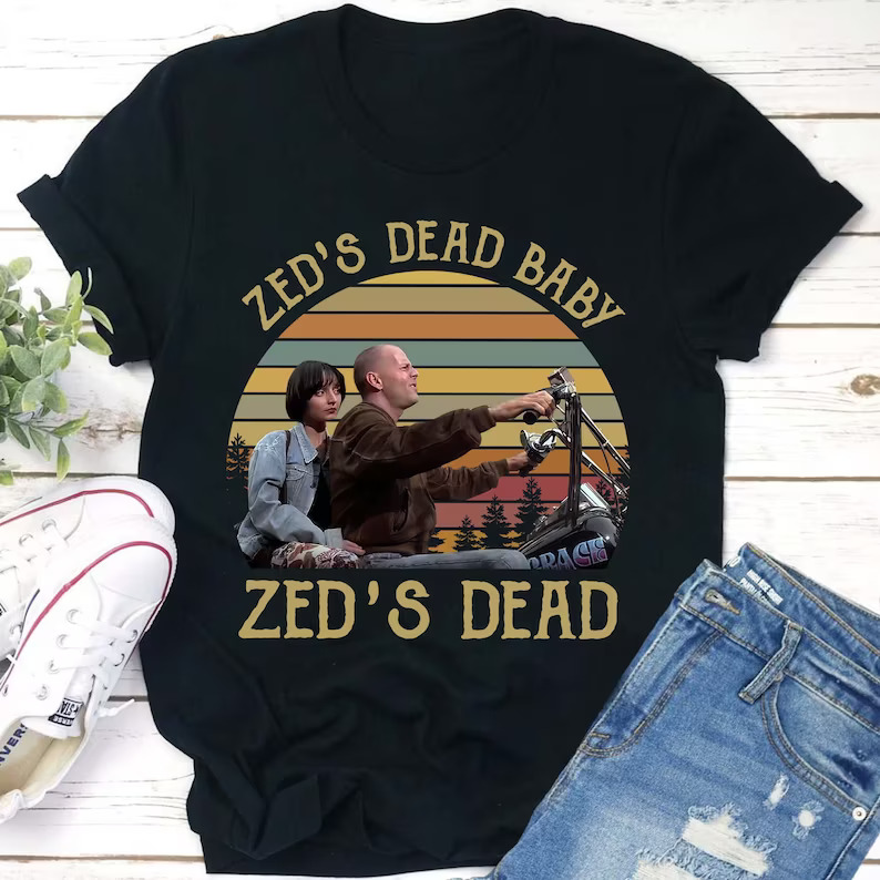 Zeds Dead Baby Zeds Dead Butch Coolidge Mia Wallace Pulp Fiction T-shirt