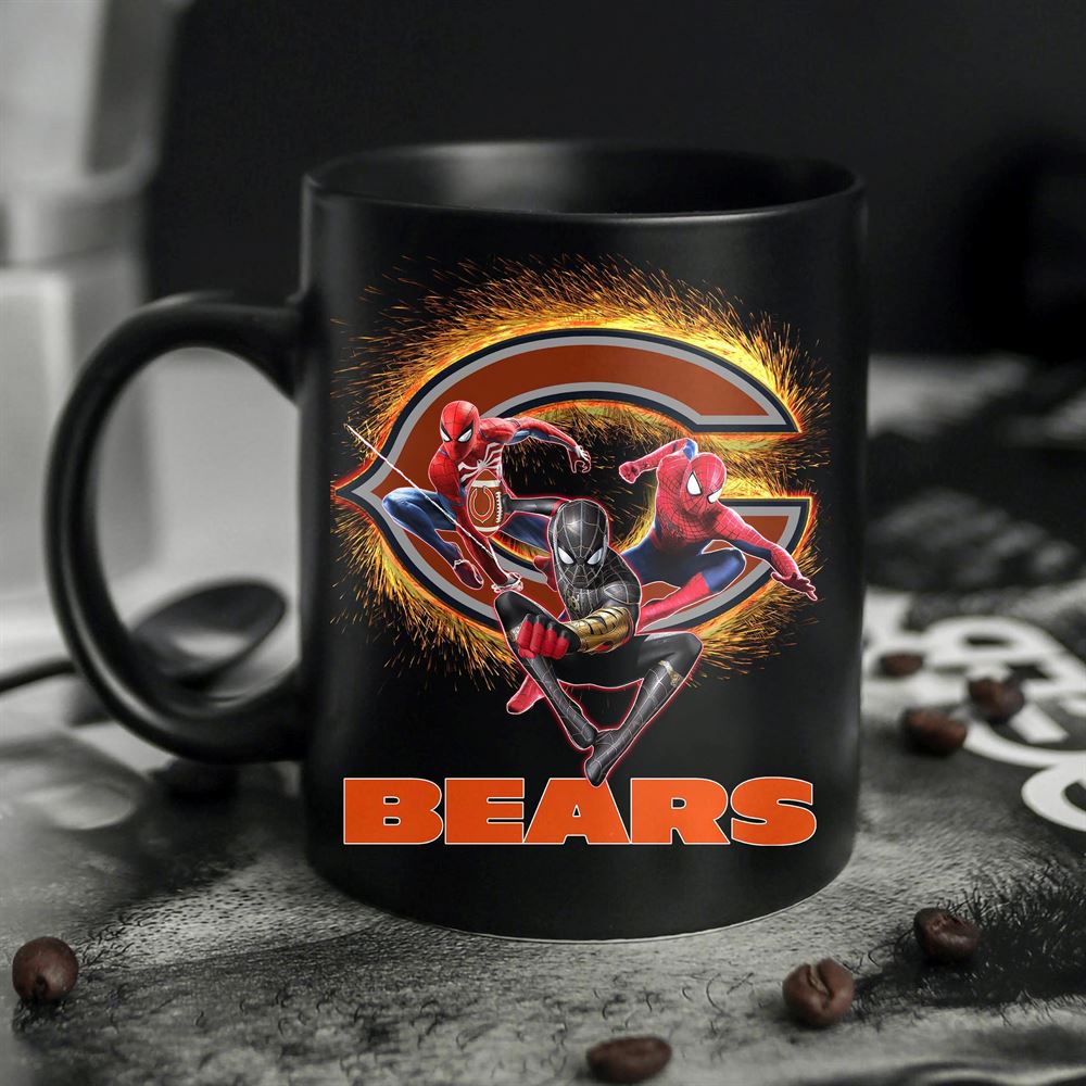 Chicago Bears Spider Man No Way Home Mug