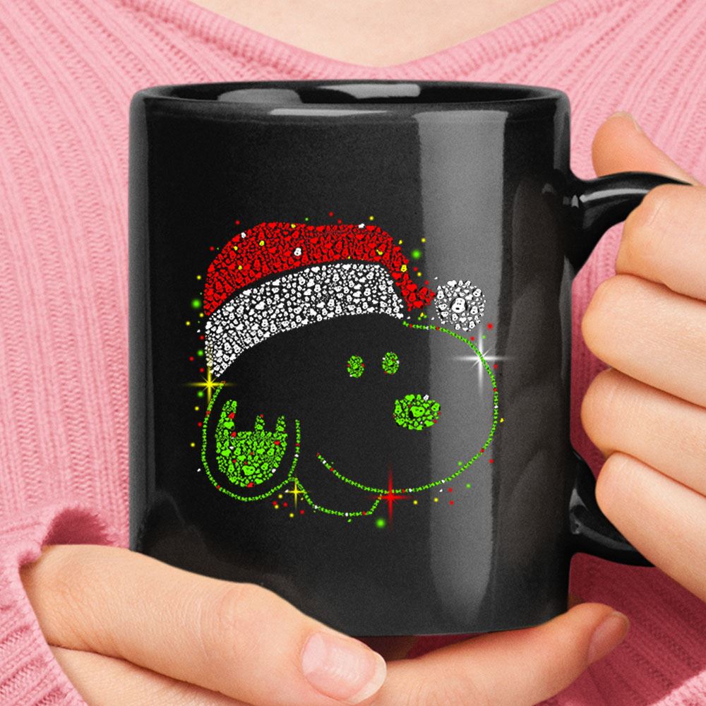 Christmas Light Decoration Snoopy Mug