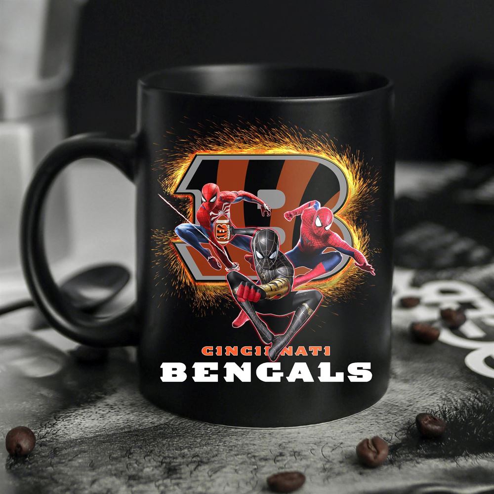 Cincinnati Bengals Spider Man No Way Home Mug